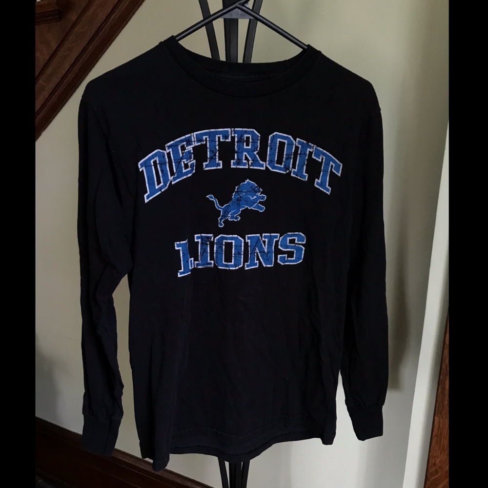Detroit Lions Long Sleeve Tee -Size S